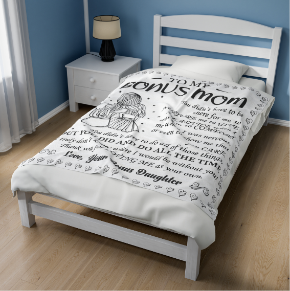 Bonus Mom | Fleece Blanket