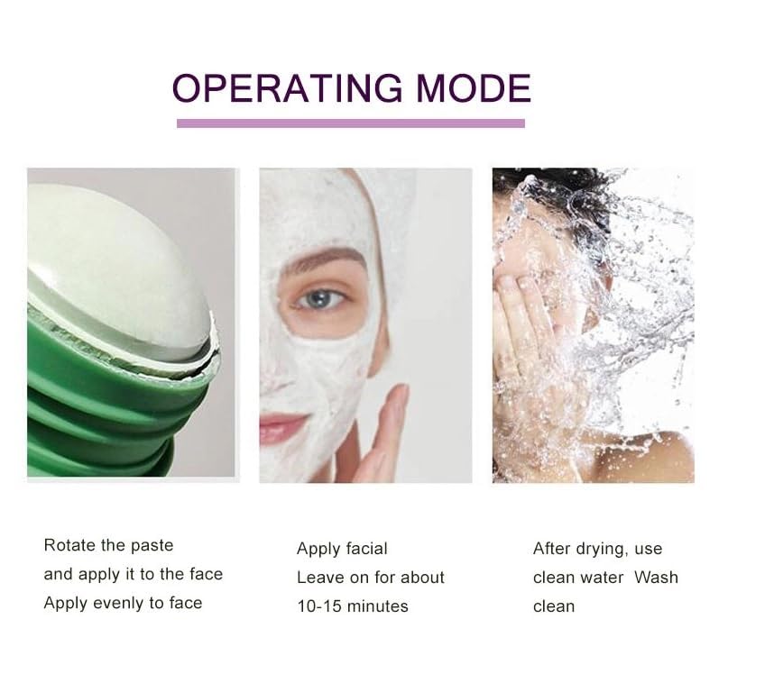 Face Cleanser and Blackhead Remover with Green Tea Extract — Glow Mask