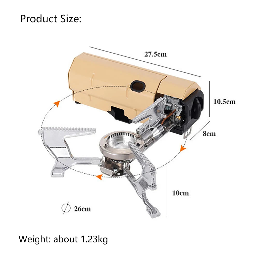 Portable Folding Campfire Gas Stove