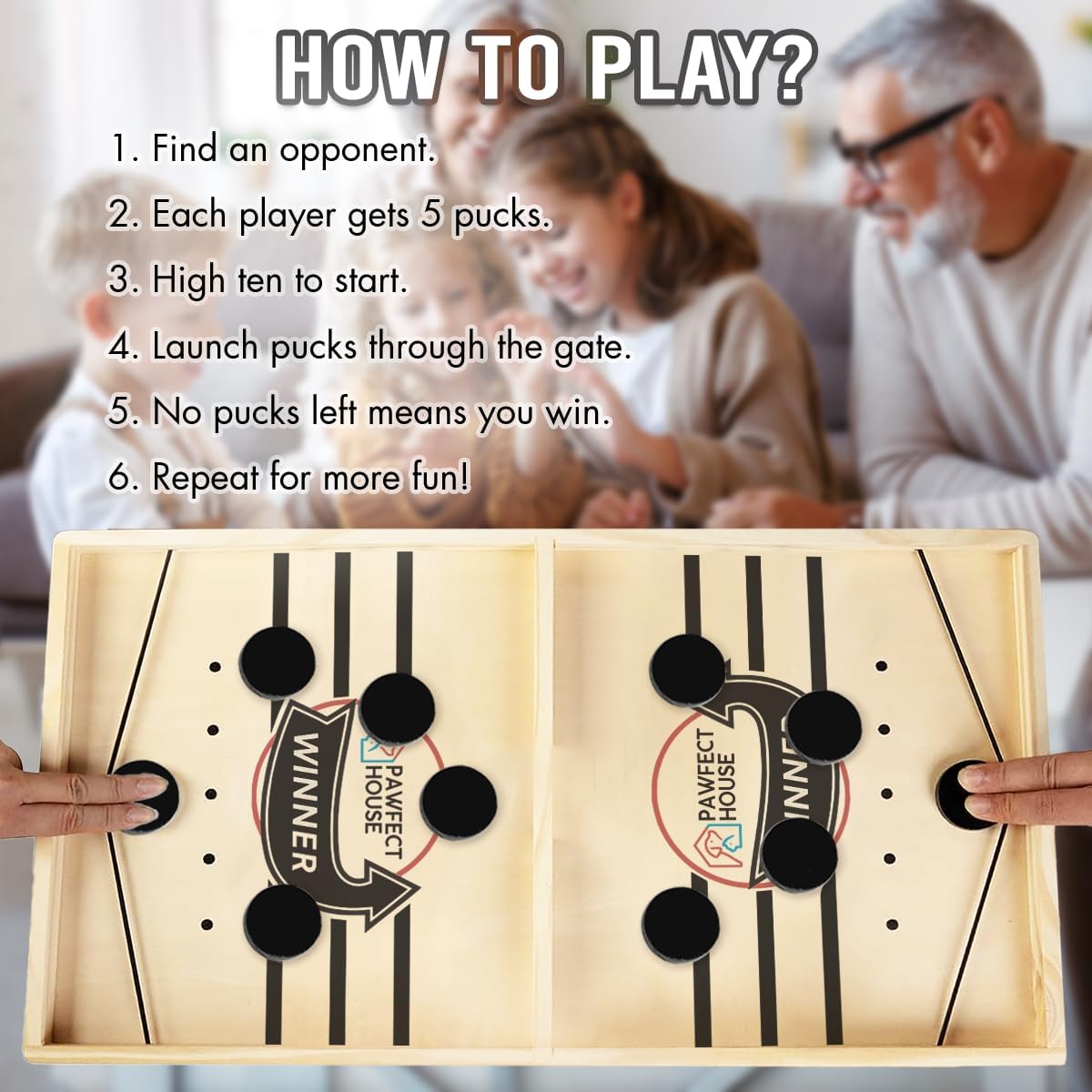 Quick Flick Puck Game