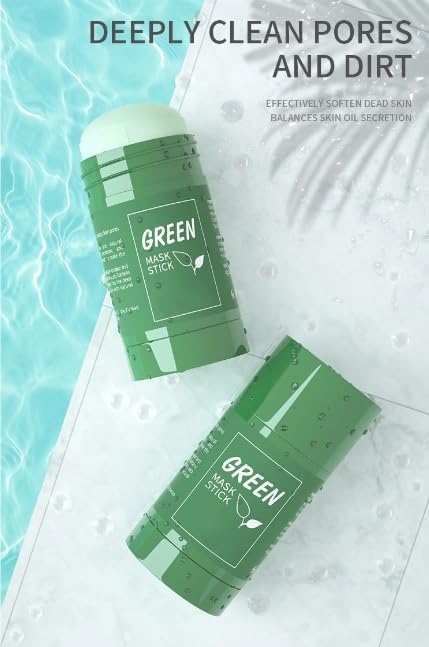 Face Cleanser and Blackhead Remover with Green Tea Extract — Glow Mask