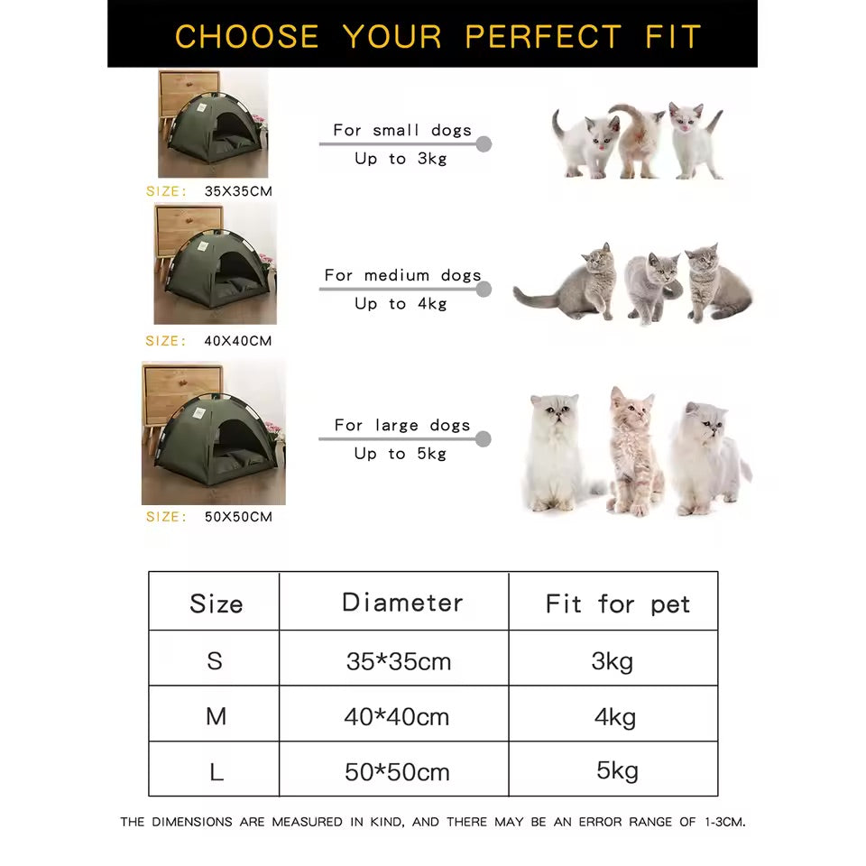 Cozy Cat Folding Tent