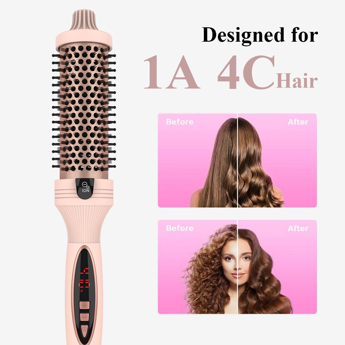LuxeIon Pro 3-in-1 Heat Thermal Brush