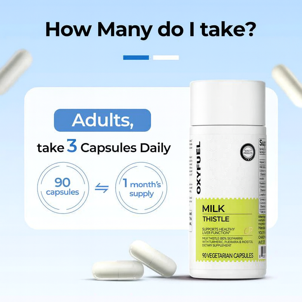 TempleCare™ Liver & Colon Cleanse Milk Thistle Detox