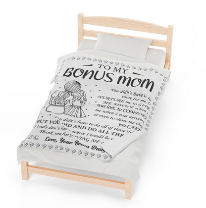 Bonus Mom | Fleece Blanket