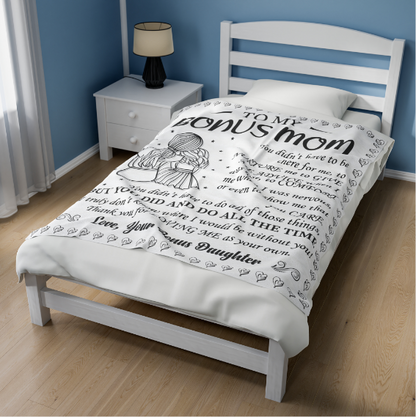 Bonus Mom | Fleece Blanket