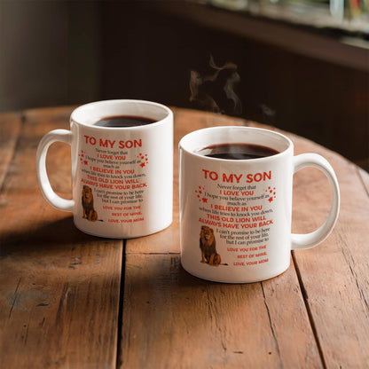 To My Son | ceramic mug