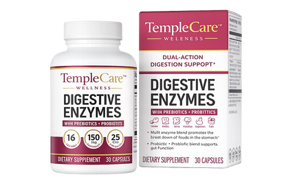 TempleCare™ Gut Relief Pro — Digestive Enzyme