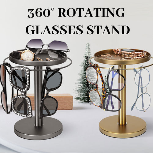 360° Spinning Glasses Organizer