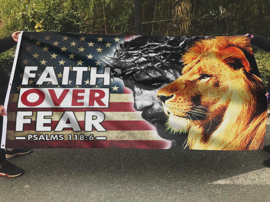 Faith Over Fear Home Banner