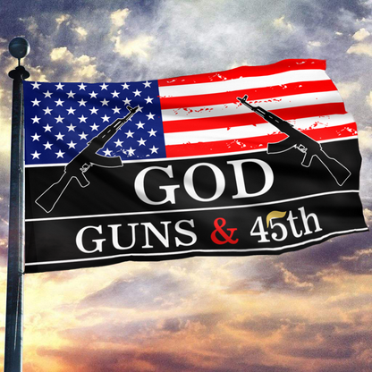 Patriot Defend Freedom Backyard Flag Banner