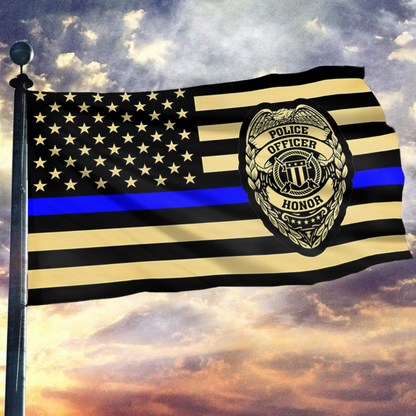 Thin Blue Line Honor Flag