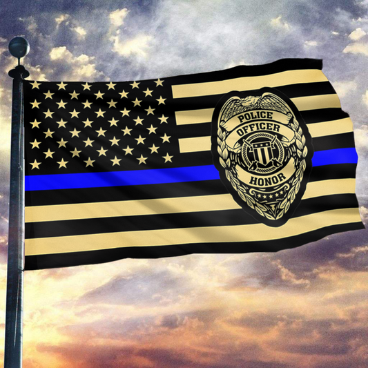 Thin Blue Line Honor Flag