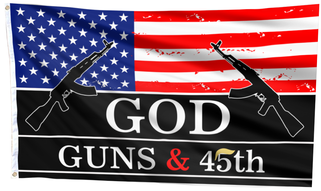Patriot Defend Freedom Backyard Flag Banner