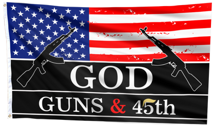 Patriot Defend Freedom Backyard Flag Banner