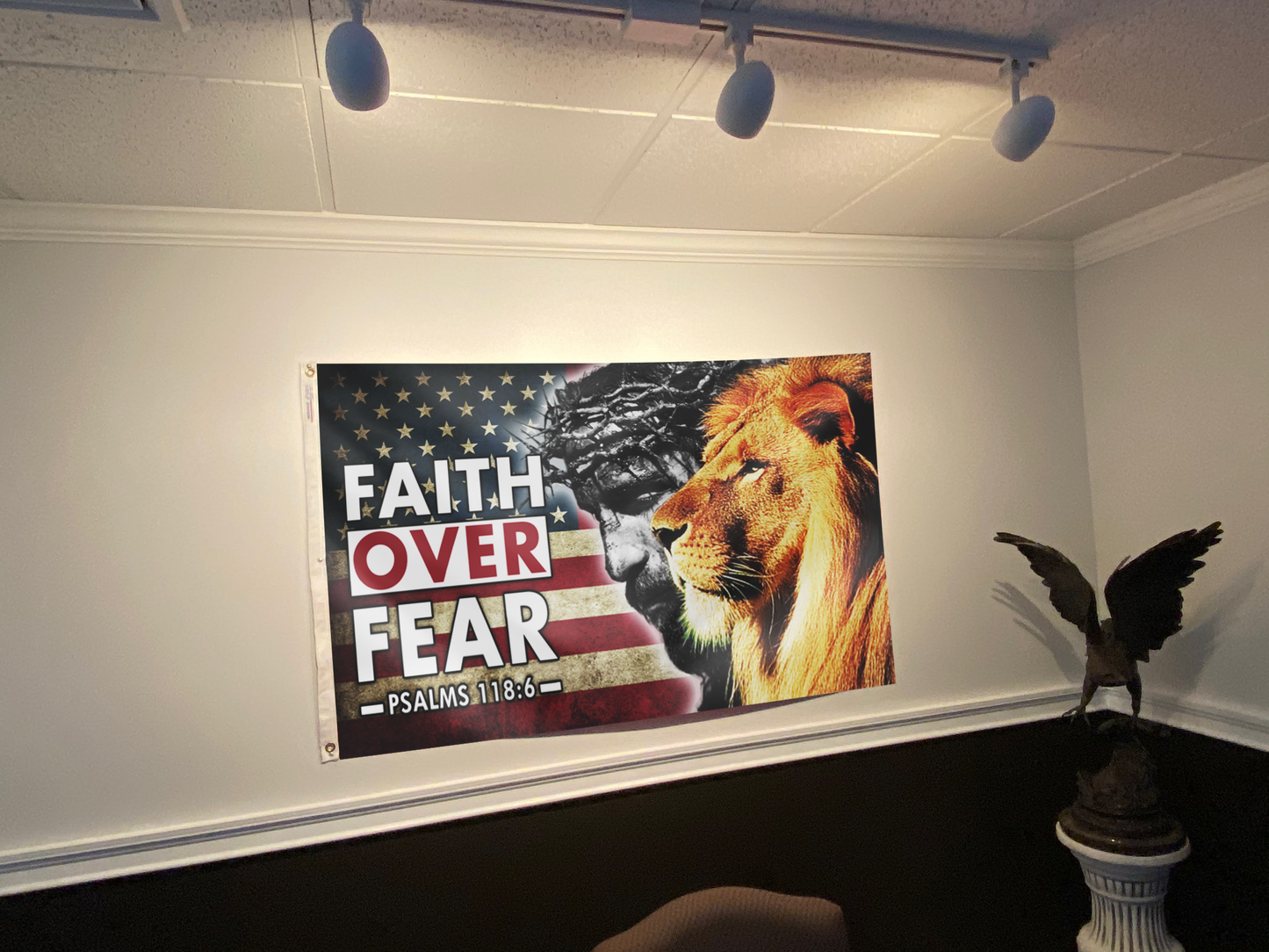 Faith Over Fear Home Banner