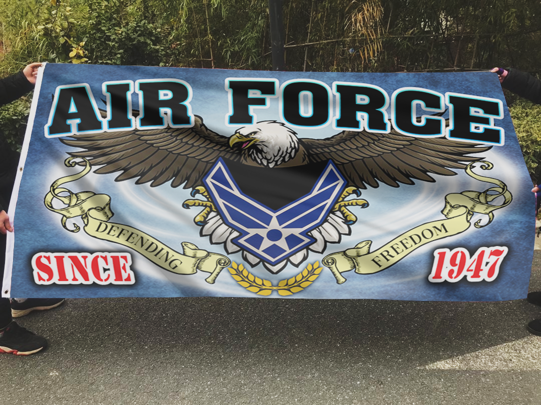 Premium Defending Freedom Military Tribute Flag