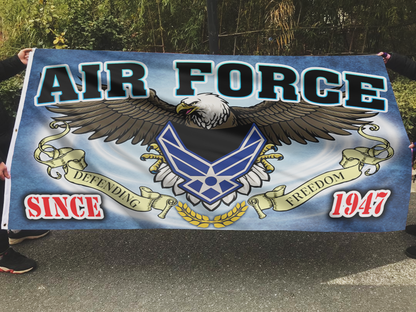 Premium Defending Freedom Military Tribute Flag