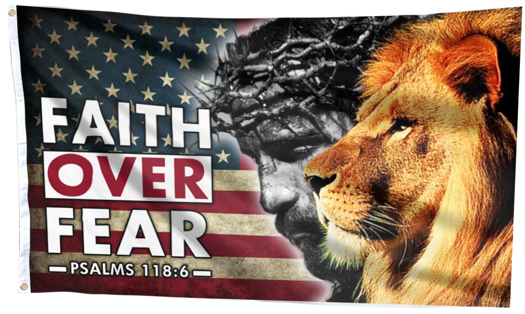 Faith Over Fear Home Banner