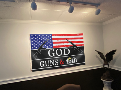 Patriot Defend Freedom Backyard Flag Banner