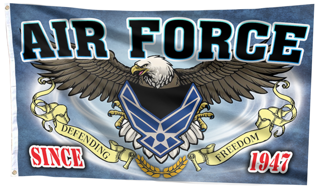 Premium Defending Freedom Military Tribute Flag